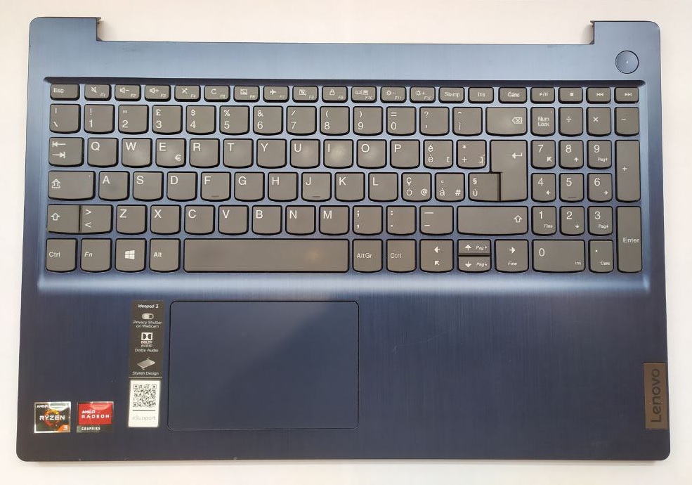 Верхняя часть корпуса Lenovo Ideapad 3 15ADA05 (Топкейс)
